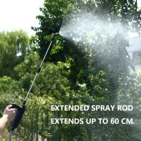 Pulverizador Eléctrico Portátil Para Jardín Con Mangue Y 3 Boquillas De Agua Para Riego Del Patio Y Césped Batería Recargable - details 2