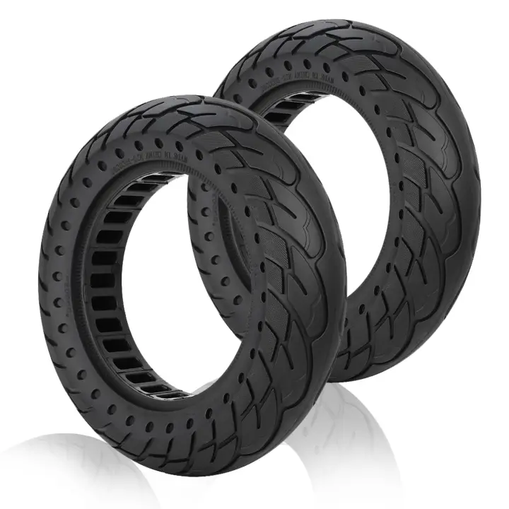 ANSENI Ruedas Macizas 10Pulgadas (10x2.125) para patinete Xiaomi 4 lite (2nd gen),Navee V25i Pro,Rueda de Repuesto Antipinchazo Compatible con Smartgyro Ziro, Vivobike S2 Max,S3 Max - 1