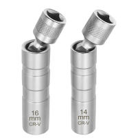 Herramienta De Reparación Universal Para Coches Larga Y Delgada De 14/16mm Destornillador Magnético Para Quitar Encendido Del Motor Con 12 Ángulos - details 7