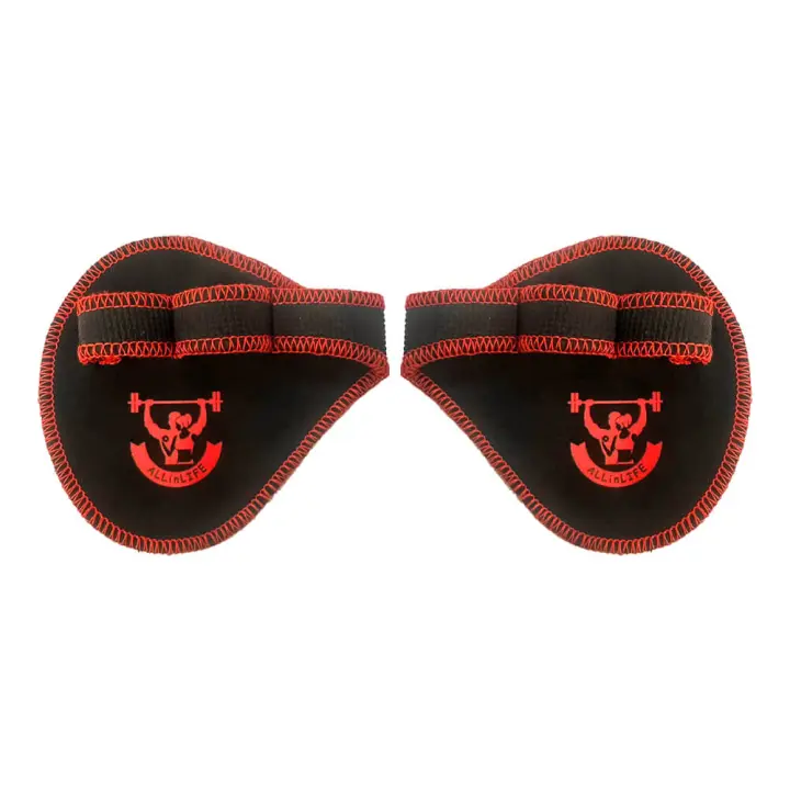 Productos de venta caliente Fitness Levantamiento de pesas Gimnasio Fitness Almohadillas de goma de neopreno para entrenamiento de levantamiento de pesas - 1