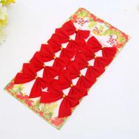 Adornos Para Árbol De Navidad Pack De 12 Colgantes Pequeños Con Cuentas De Navidad Material De Poliéster Tamaño 5.5x6CM - details 1