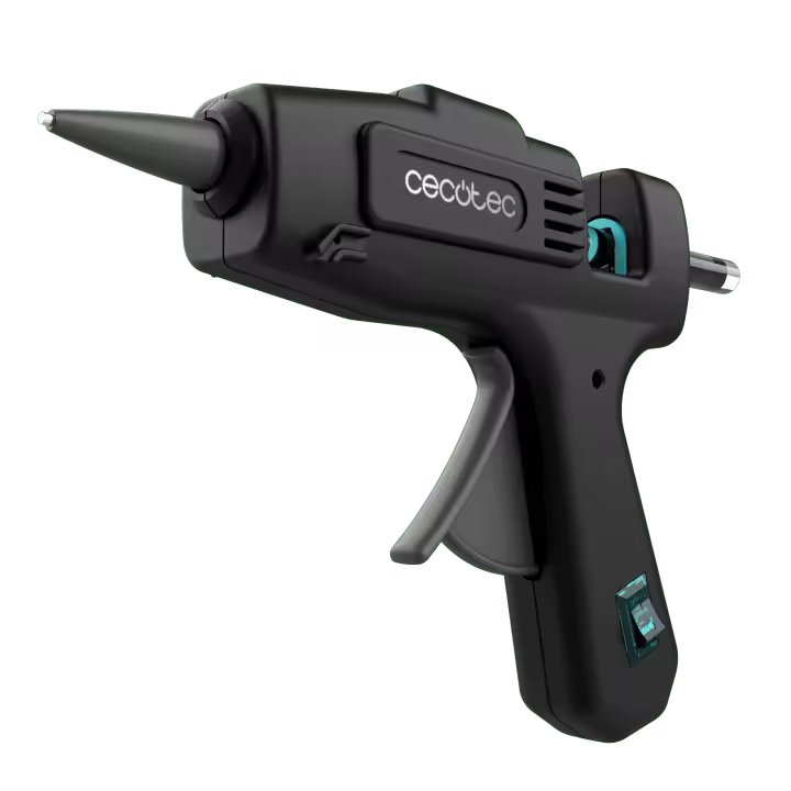 Pistola de silicona caliente Perfect Fix 20 con calentamiento ultrarrápido y 80 barras de silicona - 1
