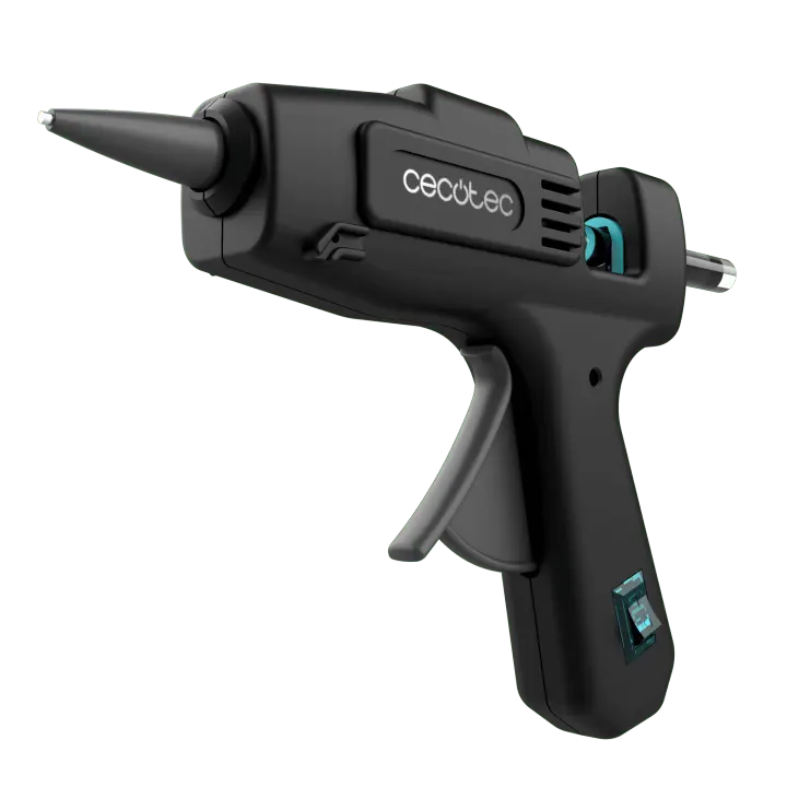 Pistola de silicona caliente Perfect Fix 20 con calentamiento ultrarrápido y 80 barras de silicona - 1