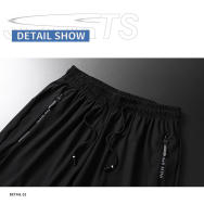 Pantalones Casuales Para Hombre Verano Transpirables Ligeros Para Gimnasio Fitness Running Senderismo Camping Deportes Talla Media Estilo Recto Color Negro Gris Oscuro - details 11
