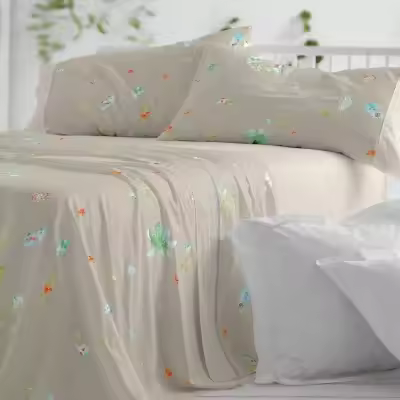 Juego de cama 629 Beig Burrito Blanco - 1