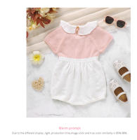 Body de DOT de Algodón para Bebe, mono de manga Corte para Niña, ropa de Verano para Niño recién nacido de 0 a 18M, Monos con volantes a la moda - details 9