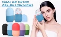 Molde De Hielo Portátil De Silicona Herramienta De Masaje Refrescante Para El Rostro Durable Herramienta De Cuidado De La Piel - details 0