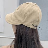 Gorro De Béisbol Para Mujer Con Protección Solar Gran Circunferencia De Cabeza Moda Versátil Sombrero De Sol Para Rostro Pequeño - details 4