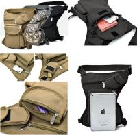 Riñonera táctica para Pierna, muslo y muslo, impermeable, de Lona, multiusos, para Exterior, para hombre y Mujer - details 1