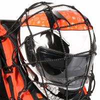 Mochila De Motocicleta Multifuncional Impermeable Con Reflejantes Bolsa De Cola Para Casco De Motocicleta Y Red - details 6