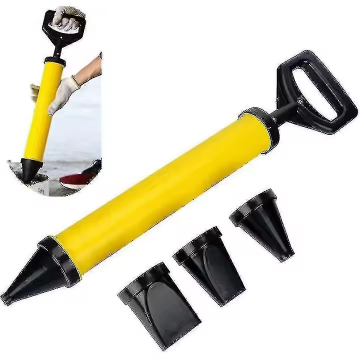 Cement Caulking Gun Set,professional Mortar Grouting Pump With 4 Nozzle,multifunction Caulking Tool For Cement Lime,1set - 1