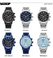 Reloj De Hombre MINI FOCUS Clásico Negocios Casuales Impermeable Cuarzo Acero Inoxidable Pantalla Redonda Antigolpes Correa De Acero - details 11