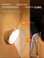 Lámpara Nocturna LED Recargable Con Sensor De Movimiento PIR 360 Grados Luz De Noche Para Armario Luz De Bajo Gabinete Sin Cable - details 1