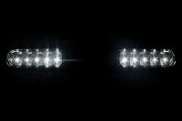 Luz De Freno Nivel Superior LED Para Ford F150 F250 1997-2003 Excursion 2000-2005 Lente Negro Fumado Carga Luz De Freno Rojo Brillante Y Xenón 6000K - details 6
