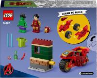 Lego Marvel Iron Man con Moto y Hulk Lego 76287 - details 6
