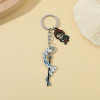 Colgante De Anime Demon Slayer Con Pendientes De Kamado Tanjirou Agatsuma Zenitsu Y Hashibira Inosuke Llavero Accesorio Lindo Para Fans De La Serie - details 8