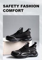 Botas De Seguridad Para Hombre Con Punta De Acero Indestructibles Zapatillas De Trabajo Zapatos De Fabricante Sin Capa Antirrápidos Y Resistente Al Agua - details 14