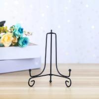 Soporte De Hierro Negro Para Manualidades DIY Soporte Para Libros Pedestal Para Fotos Estante De Exhibición Easel Soporte Para Cuadros Y Platos - details 11