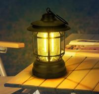 Luz Portátil Solar Recargable | Diseño de Farol Vintage | 120 Lúmenes Regulables | Hasta 10h de Autonomía | Carga por USB y Solar | Cargador para Móvil | Ideal para Exteriores, Jardín y Camping - Extrastar - details 1