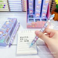 Sanrio Hello Kitty Y Kuromi Lápices De Gel 12pcs Suministros Escolares Para Estudiantes Punta 0.5 Negro Bolígrafo Precioso Para Niños Regalo Kawaii - details 5