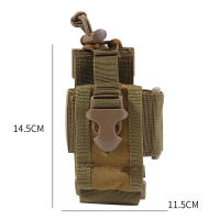 Bolsa De Almacenamiento Táctico Ajustable Para Radio Walkie Talkie Molle Funda De Nylon Para Equipo De Exterior Y Deportes - details 11
