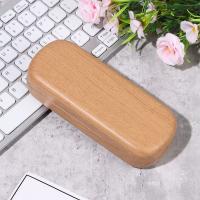 Caja De Gafas Impermeable Con Diseño De Madera Para Hombres Y Mujeres Protector De Lentes Portátil Para Lentes De Lectura Y Sol - details 12