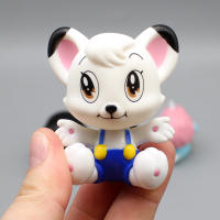 Muñeca De PVC Mighty Atom 6.5cm Figura De Acción Clásica De Dibujos Animados Leo León Blanco Regalo Decoración De Escritorio Para Niños Y Coleccionistas - details 4