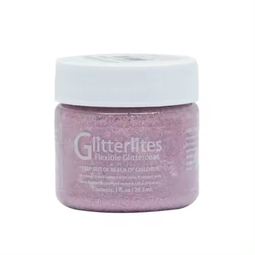Angelus PINTURA CUERO Y POLIPIEL ANGELUS GLITTERLITES CANDY PINK 29,5 ML - 1