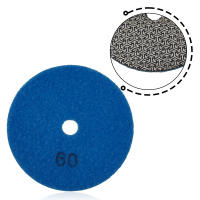 1pcs Paño De Pulido Diamante Electroplated 4 Pulgadas Para Granito Mármol Discos De Pulido Seco Herramienta Eléctrica 60/100/200/400 Grano - details 4