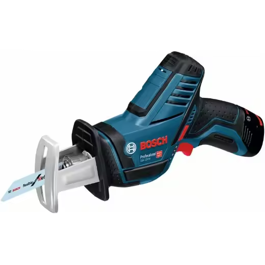 Bosch GSA 12V-14 Professional 3000 spm Negro, Azul, Gris - 1