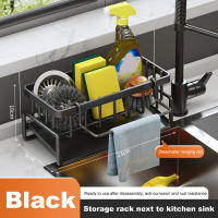 Organizador De Cocina En Acero Inoxidable Estante Para Esponja Y Toalla Soporte Para Grifo Riega Jabón Accesorios De Cocina - details 6