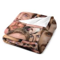 Manta De Cosplay De Ryan Gosling Para Camping Essentials Para Dormitorio Suave De Poliéster 100% Coral Fleece Rectangular Para Adultos - details 3
