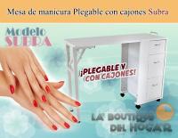 Mesa de manicura LBH Plegable con cajones Modelo Subra - details 0