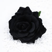 Rosa De Seda Alta Calidad 10CM Para Decoración De Casamiento Hogar Navidad Accesorios De Boda Flores Artificiales DIY Broche - details 18