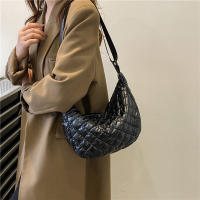 Bolso De Hombro Para Mujer Vintage De Nylon Impermeable Y Casual Bolso Hobo Crossbody Con Cierre De Cremallera Interior Líquido Suave - details 14