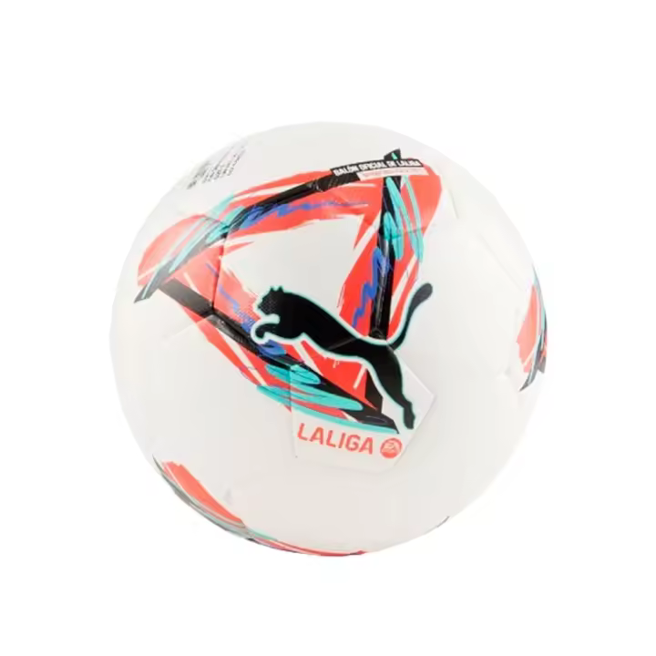 Puma Orbita La Liga 1, Fluo Orange-Muultico  Fútbol Balones - 1