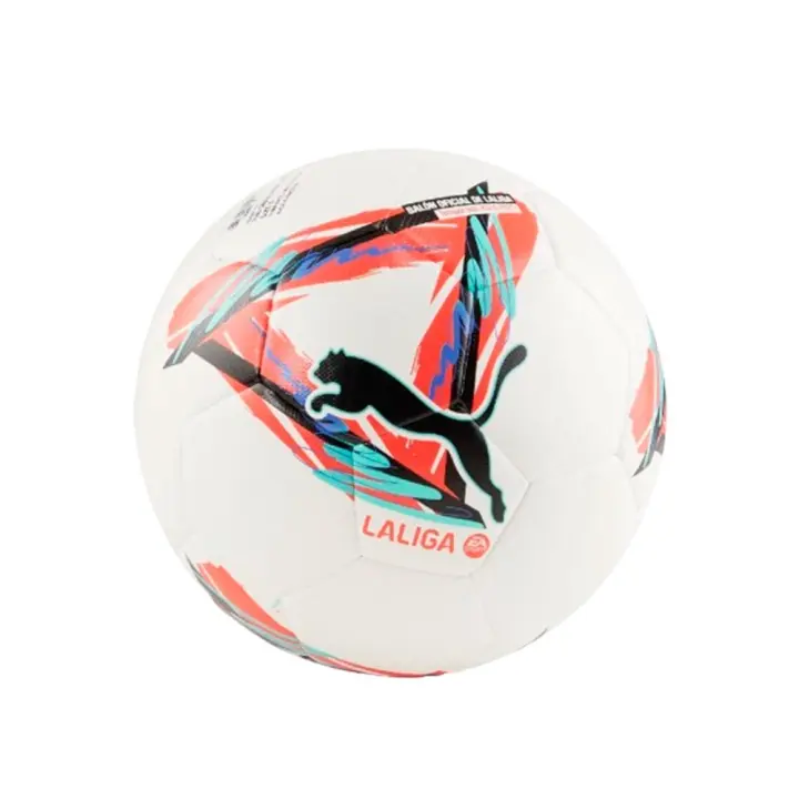 Puma Orbita La Liga 1, Fluo Orange-Muultico  Fútbol Balones - 1