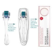 Derma Roller 540 Microniddle De Titanio Para Rostro Microneedling Longitud De Agujas 0.2/0.3mm Roller Dermoroller Mesoroller - details 6