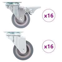 vidaXL Ruedas Giratorias con Diámetro 50mm Manipulación Materiales Muebles Cantidad 4 unidades,  8 unidades,  12 unidades y mas - details 3