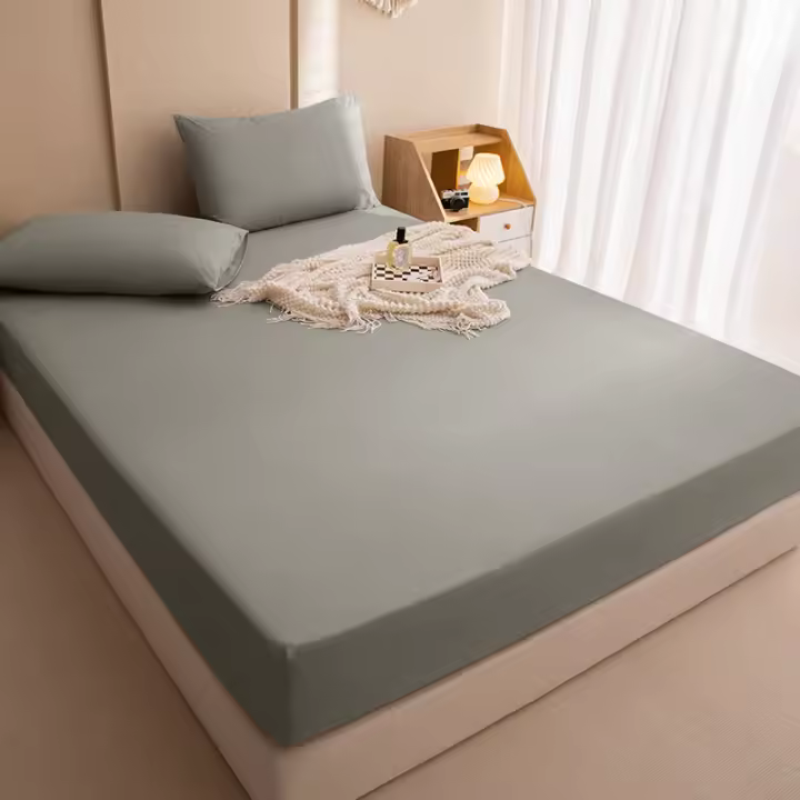 Sábana Impermeable De Tela Doble California King Size Para Cama Doble Cubierta De Matrícula De Sábana De Cama Reina Y Rey - 1