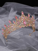 Diadema De Corona Para Boda Accesorio De Vestido De Novia Super Faeirya Accesorios De Pelo Para Cumpleaños Diadema De Moda Para Mujer - details 2