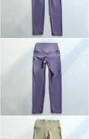 Leggings De Yoga Para Mujer De Cintura Alta Y Scrunch Butt Tejidos Sin Costuras Fitness Gimnasio Deportivos Con Bolsillos - details 3