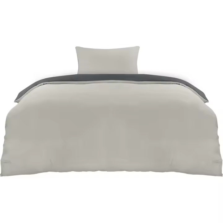 Utopia Bedding Lightweight Duvet Quilt Cover Set with 50x65 cm Pillow cases, 220x220 cm - Soft Microfibre Polyester (Black) - 1