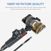 Cámara De Endoscopio Industrial 2.0MP 180 Grados Rotación Para Inspección De Automóviles Con 6 LED Compatible Con iPhone Android PC - details 2