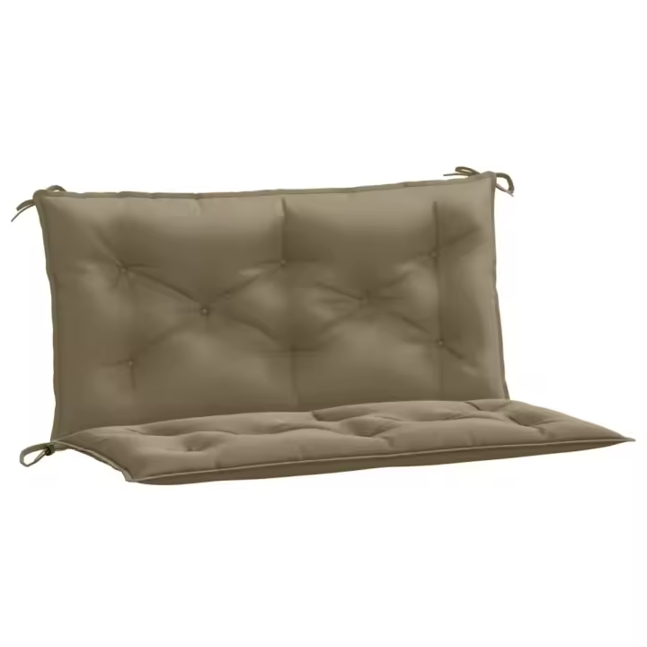 vidaXL Cojines banco jardín 2 uds tela 100x50x7 cm Color Antracita melange,  Gris claro melange,  Gris oscuro melange y mas Cojín Decorativo de Asiento Cojines de muebles de salon - 1