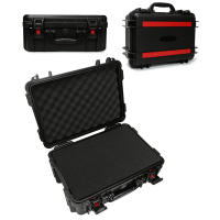 Caja De Seguridad Portátil Para Instrumentos Y Equipamiento De Camera Caja De Herramientas Impermeable Y Antigolpes Con Espuma - details 3