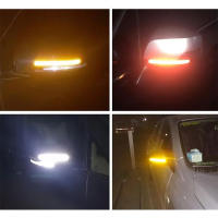 2pcs/set Almohadillas Reflectoras De Seguridad Para Coche Adhesivo Reflector Para Espejo Retrovisor Y Bandas De Seguridad - details 7