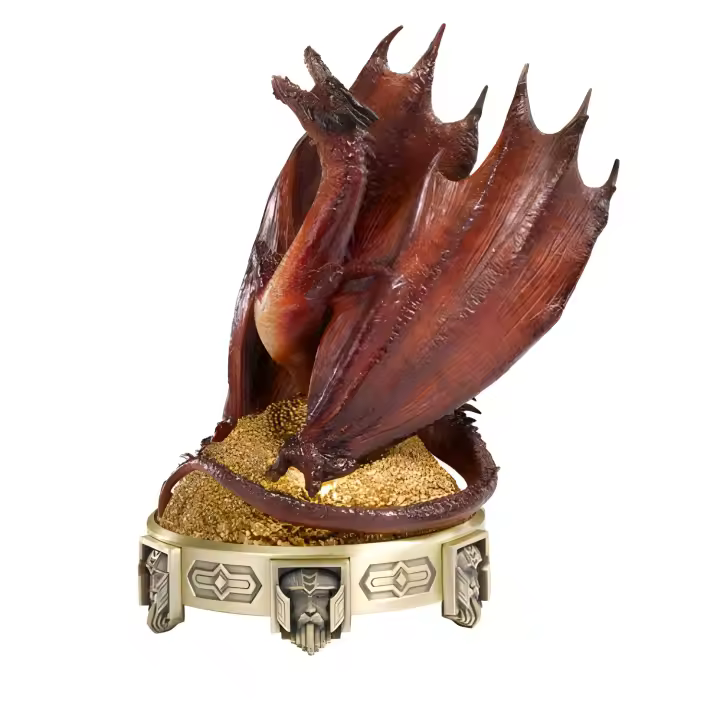 Noble Collection Quemador de Incienso Smaug 25 Cm - Figura Coleccionable El Hobbit - 1