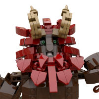 Kit De Bloques De Construcción MOC 'Respiración De La Vida Salvaje': Centauro León Lynel Figura Roja Bokoblin Juguete DIY Para Niños Modelo De Ladrillo Juego Compatible Con Lego - details 3