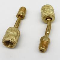 2 X Adaptadores R410A Para Aire Acondicionado HVAC 5/16" SAE Femenino a 1/4" SAE Masculino Flare Herramienta De Rellenado De Aire Acondicionado - details 9